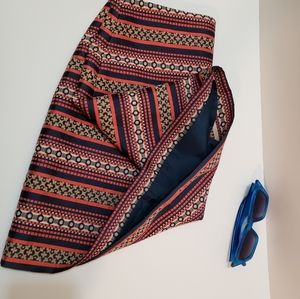 Ann Taylor LOFT abstract pattern skirts